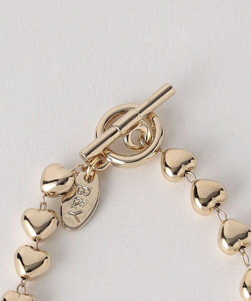 BEAUTY&YOUTH UNITED ARROWS（ビューティーアンドユースユナイテッドアローズ）の「メタルハート ショートネックレス（ネックレス・レディース・シルバー/ゴールド・FREE）」の6枚目の写真