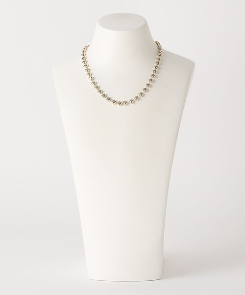 BEAUTY&YOUTH UNITED ARROWS（ビューティーアンドユースユナイテッドアローズ）の「メタルハート ショートネックレス（ネックレス・レディース・シルバー/ゴールド・FREE）」の8枚目の写真