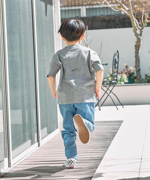 FOUND GOOD（ファウンドグッド）の「B/デニムテーパードP（その他パンツ・キッズ・ネイビー/ブルー系5・120cm/130cm/140cm/150cm）」の5枚目の写真