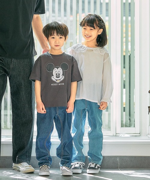 FOUND GOOD（ファウンドグッド）の「B/デニムテーパードP（その他パンツ・キッズ・ネイビー/ブルー系5・120cm/130cm/140cm/150cm）」の7枚目の写真