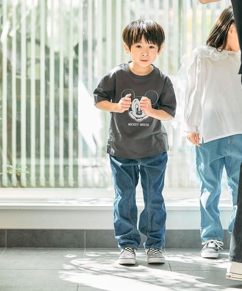 FOUND GOOD（ファウンドグッド）の「B/デニムテーパードP（その他パンツ・キッズ・ネイビー/ブルー系5・120cm/130cm/140cm/150cm）」の11枚目の写真