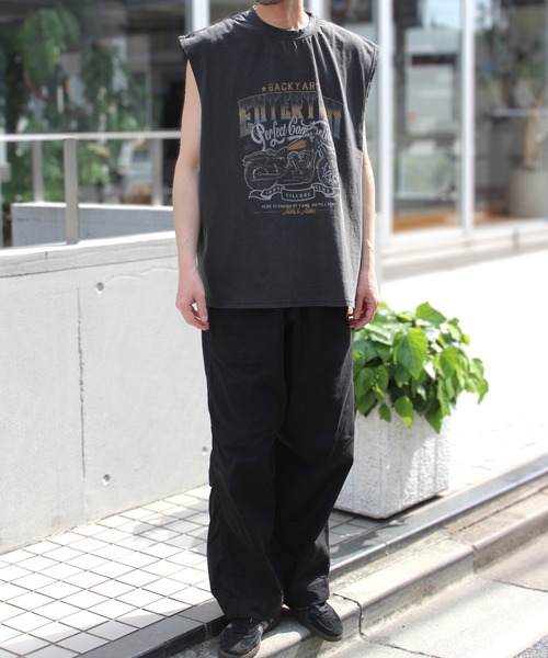 yield(イールド)の「【yield select】ピグメント加工 タンクトップ ヴィンテージ風 YH1256(タンクトップ・メンズ・ブラック系その他4/ブラック系その他/ブラック系その他3/ブラック系その他5/ブラック系その他2・L/XL/M)」の11枚目の写真