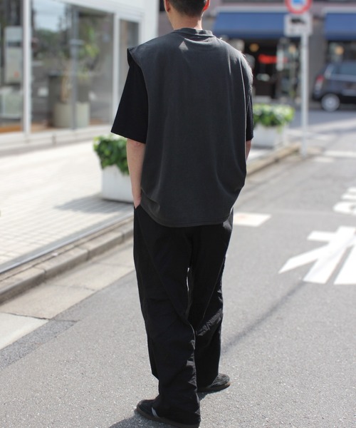 yield(イールド)の「【yield select】ピグメント加工 タンクトップ ヴィンテージ風 YH1256(タンクトップ・メンズ・ブラック系その他4/ブラック系その他/ブラック系その他3/ブラック系その他5/ブラック系その他2・L/XL/M)」の15枚目の写真