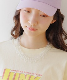 niko and...（ニコアンド）の「クリアビーズ襟ネックレス（ネックレス）」