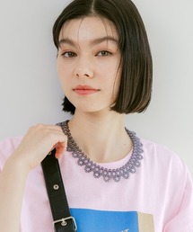 niko and... | クリアビーズ襟ネックレス(ネックレス)