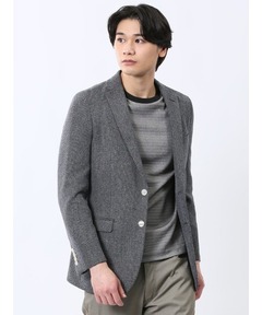 LOVAT】 LAVEROCK TWEED ヘリンボーン ジャケット（テーラード