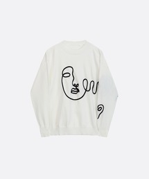 Face Graffiti Art Knit