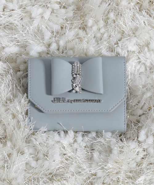 リボンビジューウォレットシリーズ ミニ財布（財布）｜JILL by