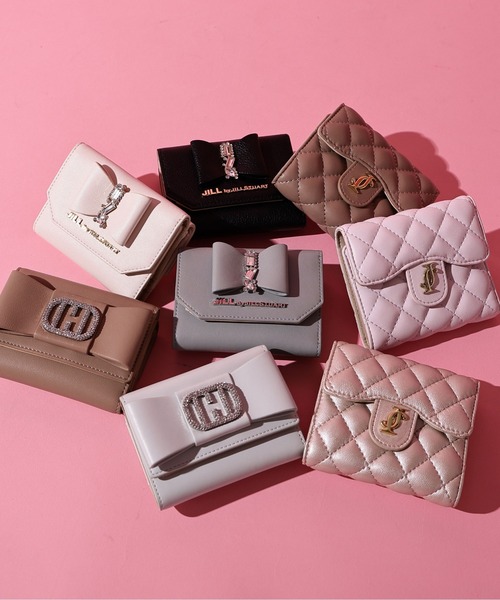 JILL by JILL STUART」 財布 FREE ピンク レディース リボンビジュー 