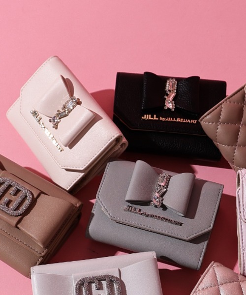 【JILL by JILLSTUART】♡リボンビジューウォレットミニ財布♡ リボンビジューウォレットシリーズ（ミニ財布） | JILL by JILL