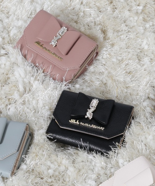 JILL by JILL STUART リボンビジューウォレットシリーズ 財布 ◇リボンビジューウォレットシリーズ（折り財布）（財布）｜JILL