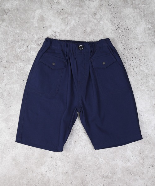 DILASH(ディラッシュ)の「ストレッチ5分丈パンツ(その他パンツ・キッズ・黄緑系/パープル/ベージュ/ネイビー・90/100/110/120/80/130/140)」の3枚目の写真