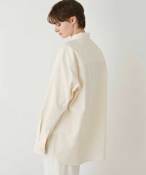 LA PEAU DE GEM（ラポドゥジェム）の「【LA PEAU DE GEM】regular collar shirt/レギュラーカラーシャツ（シャツ/ブラウス・レディース・アイボリー・FREE）」の10枚目の写真