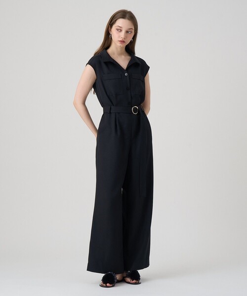 ANAYI（アナイ）の「楊柳ペイズリーオールインワン（つなぎ