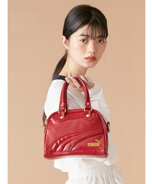 LILY BROWN×PUMA】ミニグリップショルダーバッグ（ハンドバッグ