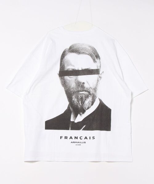 VIBGYOR(ヴィブジョー)の「【Re:one】-OVERR- OVERR limited T-SHIRTS(MA)(Tシャツ/カットソー・メンズ・ホワイト/ブラック・M)」の3枚目の写真