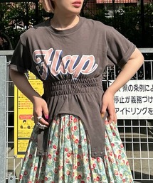 Alley Tokyo | シャーリング裾ぴろんT(Tシャツ/カットソー)