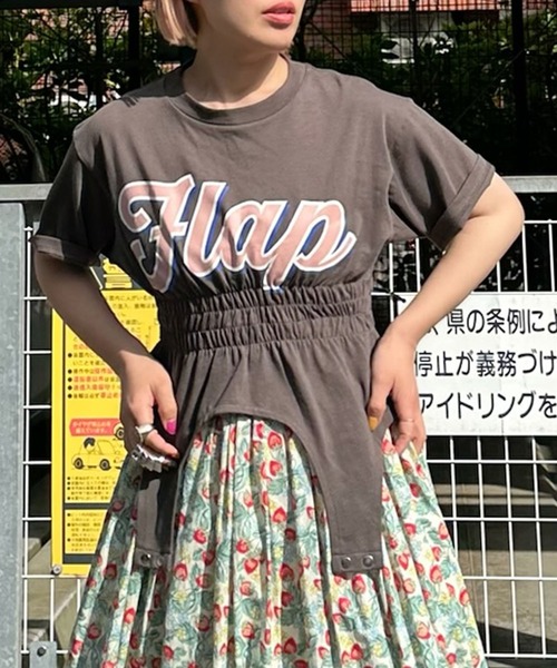 tシャツ シャーリング裾ぴろんT レディース シャーリング裾ぴろんT（Tシャツ/カットソー）｜Alley Tokyo