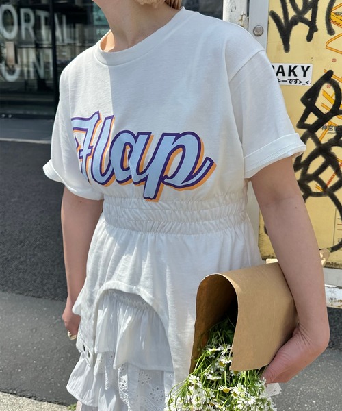 tシャツ シャーリング裾ぴろんT レディース シャーリング裾ぴろんT（Tシャツ/カットソー）｜Alley Tokyo