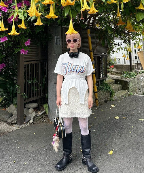 tシャツ シャーリング裾ぴろんT レディース シャーリング裾ぴろんT（Tシャツ/カットソー）｜Alley Tokyo