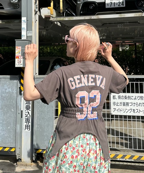 tシャツ シャーリング裾ぴろんT レディース シャーリング裾ぴろんT（Tシャツ/カットソー）｜Alley Tokyo