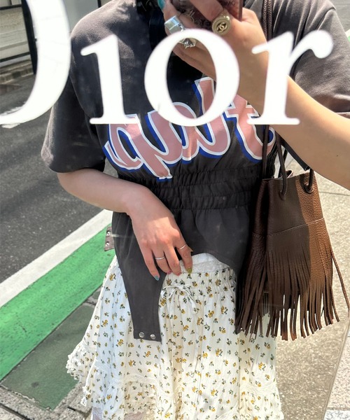 シャーリング裾ぴろんT（Tシャツ/カットソー）｜Alley Tokyo