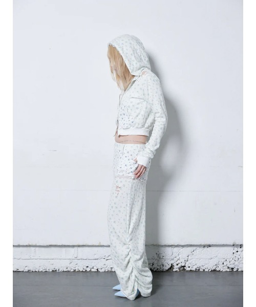 neith.（ネイス）の「neith./ネイス/Flower Thermal Pants（その他パンツ・レディース・ブルー/ピンク・FREE）」の7枚目の写真
