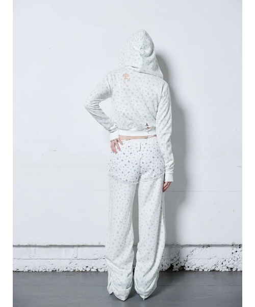 neith.（ネイス）の「neith./ネイス/Flower Thermal Pants（その他パンツ・レディース・ブルー/ピンク・FREE）」の8枚目の写真