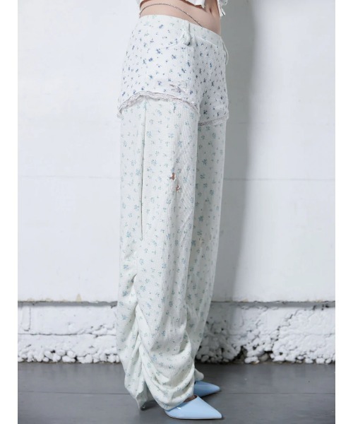neith.（ネイス）の「neith./ネイス/Flower Thermal Pants（その他パンツ・レディース・ブルー/ピンク・FREE）」の17枚目の写真