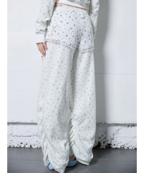 neith.（ネイス）の「neith./ネイス/Flower Thermal Pants（その他パンツ・レディース・ブルー/ピンク・FREE）」の18枚目の写真