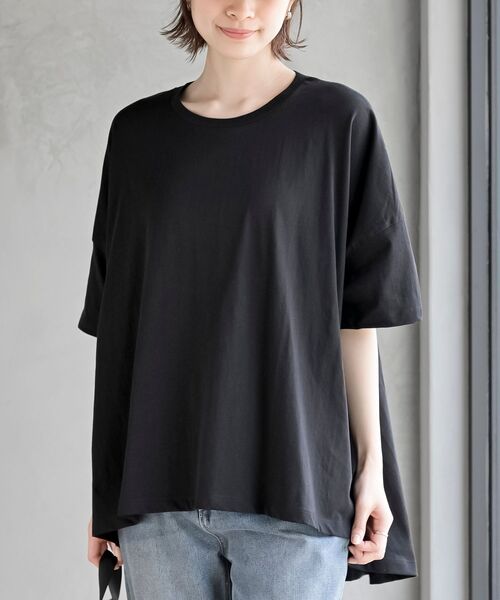 ★boohoo★ シャーリング ウエスト Tシャツ FREAK'S STORE｜ウエストシャーリングTシャツ 限定展開 25SS