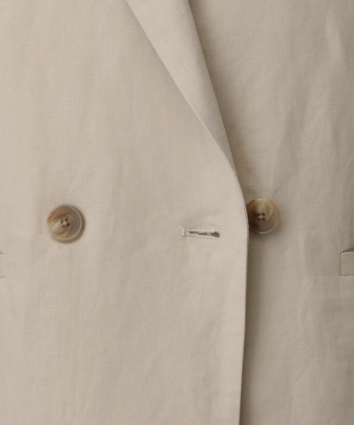 A part by(アパートバイ)の「レーヨンリネンベスト(ベスト・レディース・ブラック/ライトベージュ・FREE)」の10枚目の写真