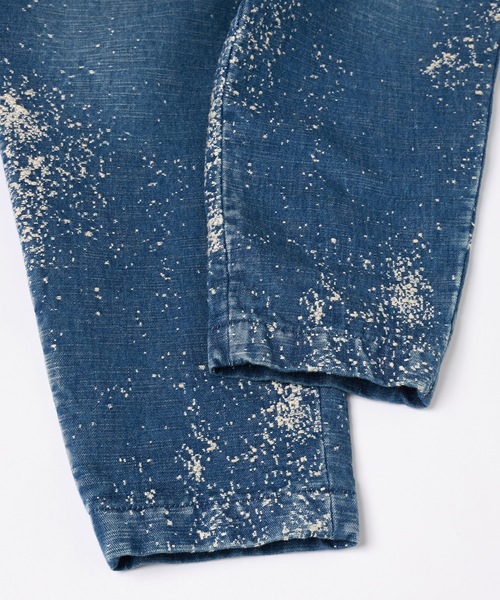 Dulcamara（ドゥルカマラ）の「グラニュールデニムオーバータックPT-U（デニムパンツ・メンズ・インディゴブルー・0/2/1）」の9枚目の写真