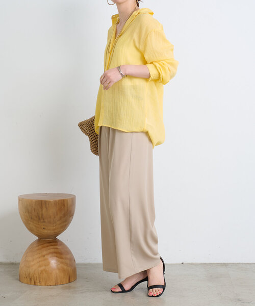 きいろさん専用Jena espace merveilleux バッククロスシャツ きいろさん専用Jena espace merveilleux バッククロスシャツ
