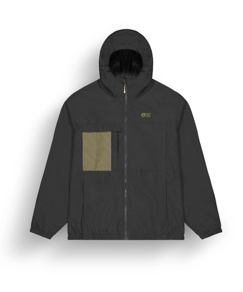 PICTURE ORGANIC CLOTHING(ピクチャーオーガニッククロージング)の「【PICTURE/ピクチャー】STALL JKT ナイロン マウンテンパーカー 無地 ワンポイント(マウンテンパーカー・メンズ・ブラック・MEDIUM/LARGE)」の7枚目の写真