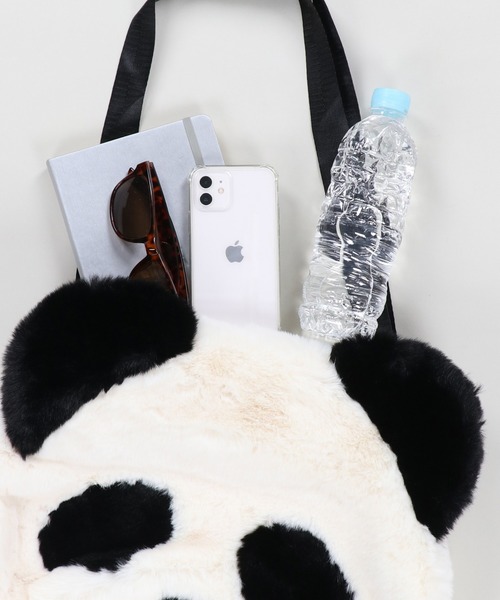 ビッグショルダーバッグ/パンダ（ショルダーバッグ）｜SPINNS