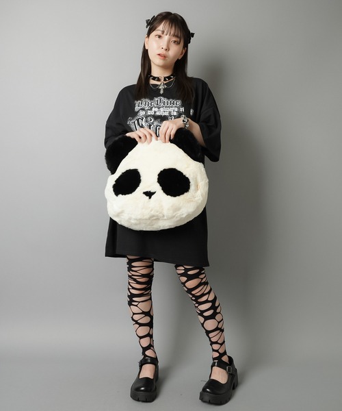 SPINNS（スピンズ）の「ビッグショルダーバッグ/パンダ（ショルダーバッグ・レディース・その他・ONESIZE）」の7枚目の写真