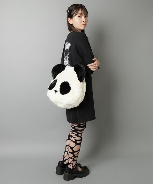 SPINNS（スピンズ）の「ビッグショルダーバッグ/パンダ（ショルダーバッグ・レディース・その他・ONESIZE）」の9枚目の写真