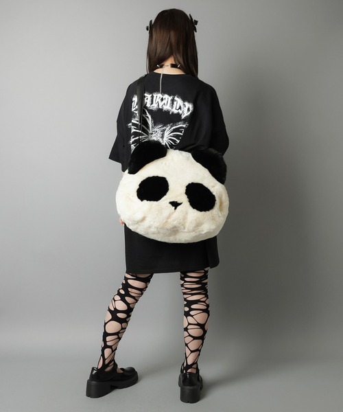 SPINNS（スピンズ）の「ビッグショルダーバッグ/パンダ（ショルダーバッグ・レディース・その他・ONESIZE）」の10枚目の写真