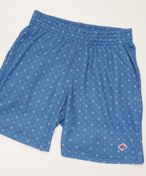 JEMORGAN（ジェーイーモーガン）の「【JEMORGAN / ジェーイーモーガン】総柄ワッフルショートパンツ（その他パンツ・メンズ・グリーン系2/ブルー系2/グリーン系1/ブルー系1/グリーン系3・L/XL/M）」の4枚目の写真