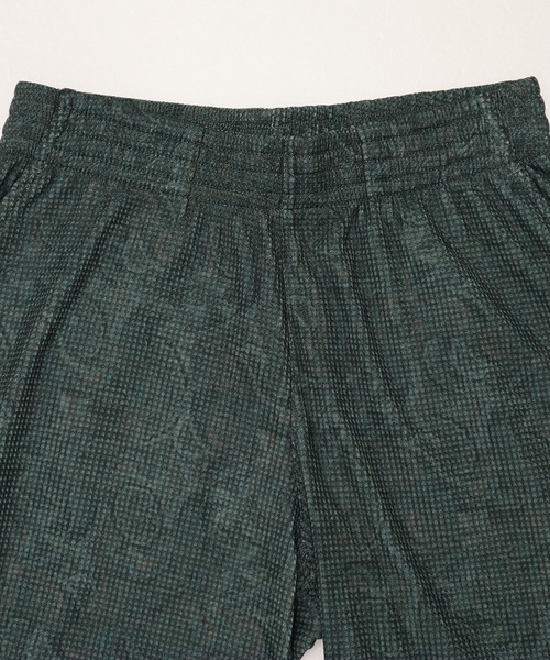 JEMORGAN（ジェーイーモーガン）の「【JEMORGAN / ジェーイーモーガン】総柄ワッフルショートパンツ（その他パンツ・メンズ・グリーン系2/ブルー系2/グリーン系1/ブルー系1/グリーン系3・L/XL/M）」の16枚目の写真