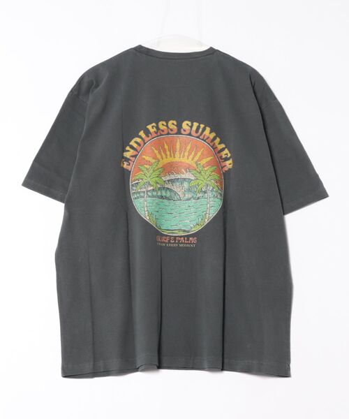 Kahiko（カヒコ）の「【Kahiko】SURF＆Palms アンディメンズTシャツ（Tシャツ/カットソー・メンズ・ブラック系その他/ホワイト/ホワイト系その他/ブラック・FREE）」の4枚目の写真