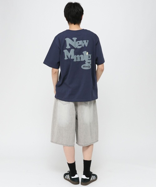 87mm（87mm）の「【UNISEX】Mmlg／HIDEANDSEE T（Tシャツ/カットソー・レディース・パープル/ネイビー/クリーム・SMALL/MEDIUM/LARGE）」の10枚目の写真