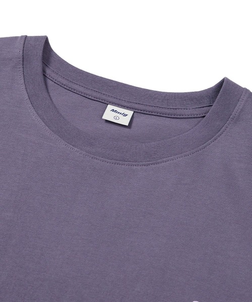 87mm（87mm）の「【UNISEX】Mmlg／HIDEANDSEE T（Tシャツ/カットソー・レディース・パープル/ネイビー/クリーム・SMALL/MEDIUM/LARGE）」の15枚目の写真