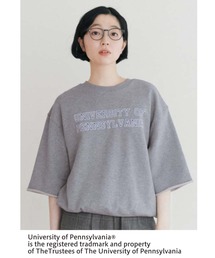 THREE FIFTY STANDARD（スリーフィフティースタンダード）の「ＴＨＲＥＥ　ＦＩＦＴＹ　ＳＴＡＮＤＡＲＤ　アメリカンカレッジ　ミニ裏毛のロゴトップス（スウェット）」