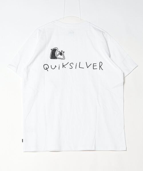 Quiksilver（クイックシルバー）の「クイックシルバー QUIKSILVER SR DRAWN ST（Tシャツ/カットソー・メンズ・ホワイト/カーキ/ブラック・S/M/L/LL）」の4枚目の写真