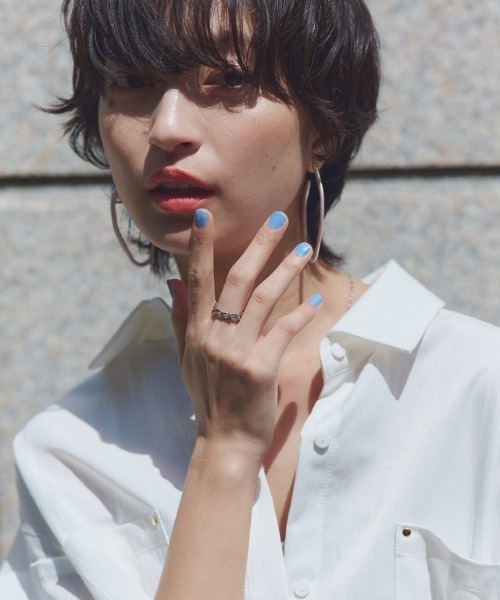RASW（ラス）の「[RASW]チェーンフォルムリング（リング・レディース・ゴールド/シルバー・12号）」の9枚目の写真