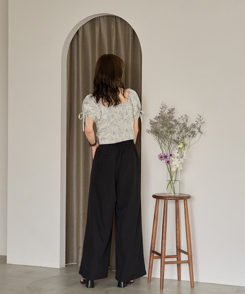 セール】tuck wide pants / タックワイドパンツ（その他パンツ