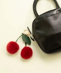 Dot＆Stripes CHILD WOMAN（ドットアンドストライプス　チャイルドウーマン）の「レッキス チェリーチャーム（キーホルダー）」