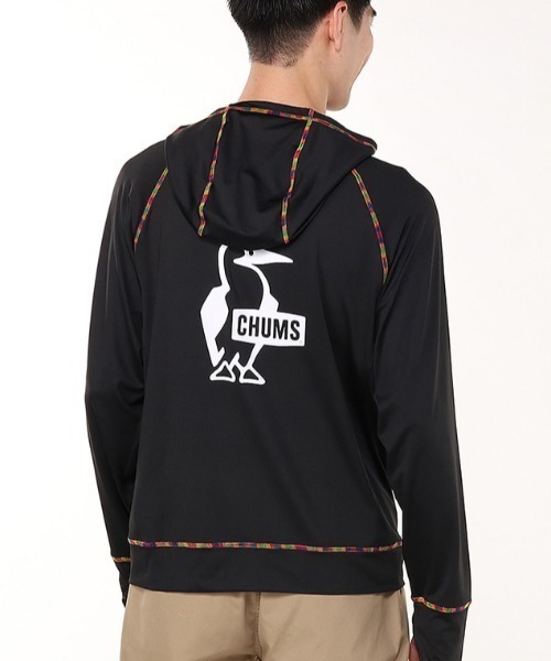 CHUMS スプラッシュフーデッドラッシュガード CHUMS（チャムス）の「CHUMS(チャムス)Splash Hooded Rashguard